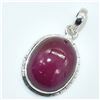 Image 1 : $150 Silver Ruby(15.3ct) Pendant