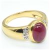 Image 2 : $200  Ruby Cz(1.8ct) Ring