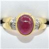 Image 3 : $200  Ruby Cz(1.8ct) Ring