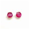 Image 2 : $240 14K  Ruby Earrings