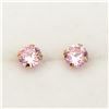 Image 1 : $160 10K  CZ Earrings