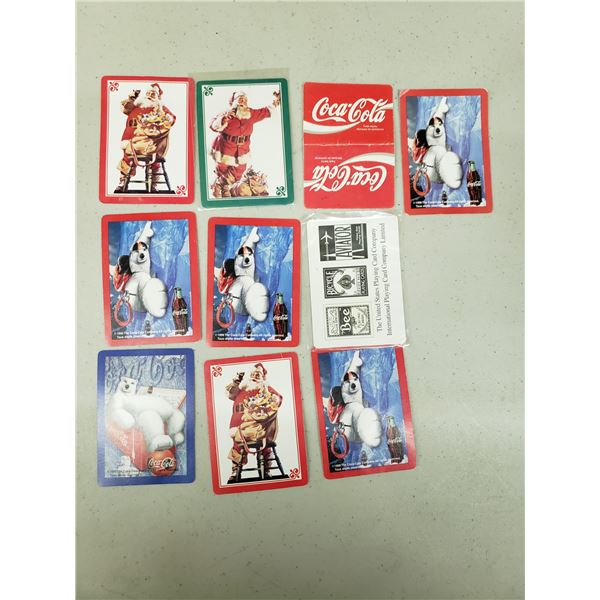10 X COCA COLA CARDS