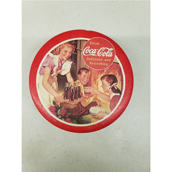 COCA COLA CIRCULAR TIN