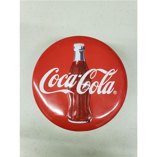 COCA COLA CIRCULAR TIN