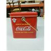 Image 4 : COCA COLA TIN WITH HANDLE