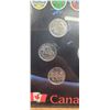 Image 2 : 1999 CANADIAN QUARTES CALENDAR 12 X QUARTERS