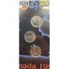 Image 3 : 1999 CANADIAN QUARTES CALENDAR 12 X QUARTERS