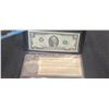 Image 1 : BICENTENIAL DOLLARS 200TH ANNIVERSARY SPECIAL ISSUED 1 DOLLAR COIN AND 2 DOLLAR BILL