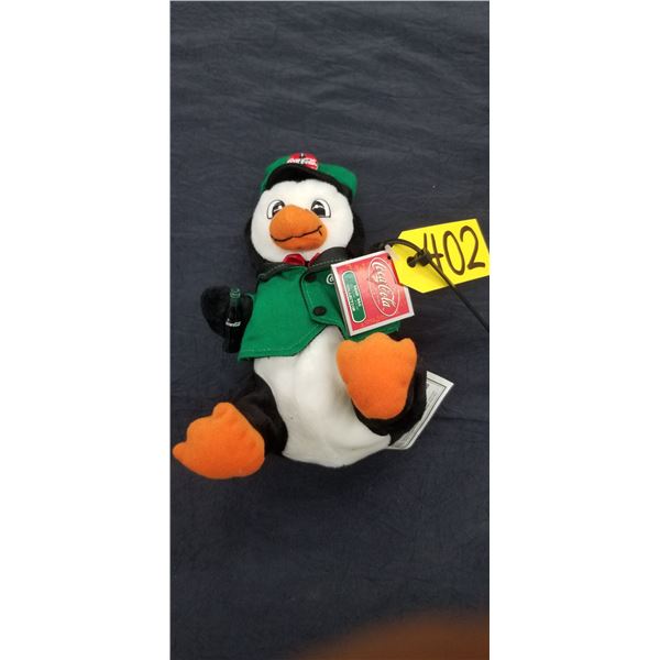 COCA COLA BEAN BAG PLUSH PENGUIN