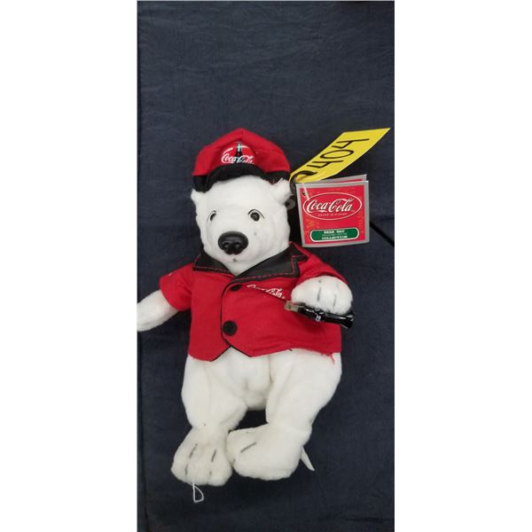 COCA COLA BEAN BAG PLUSH POLAR BEAR