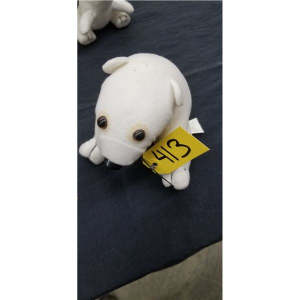 POLAR BEAR PLUSH WITH COCA COLA BOTTLE