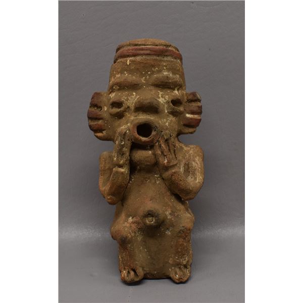 SOUTH AMERICAN POTTERY FIGURE