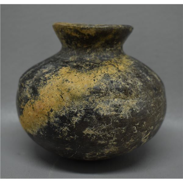 PRE-COLUMBIAN POTTERY MELON POT
