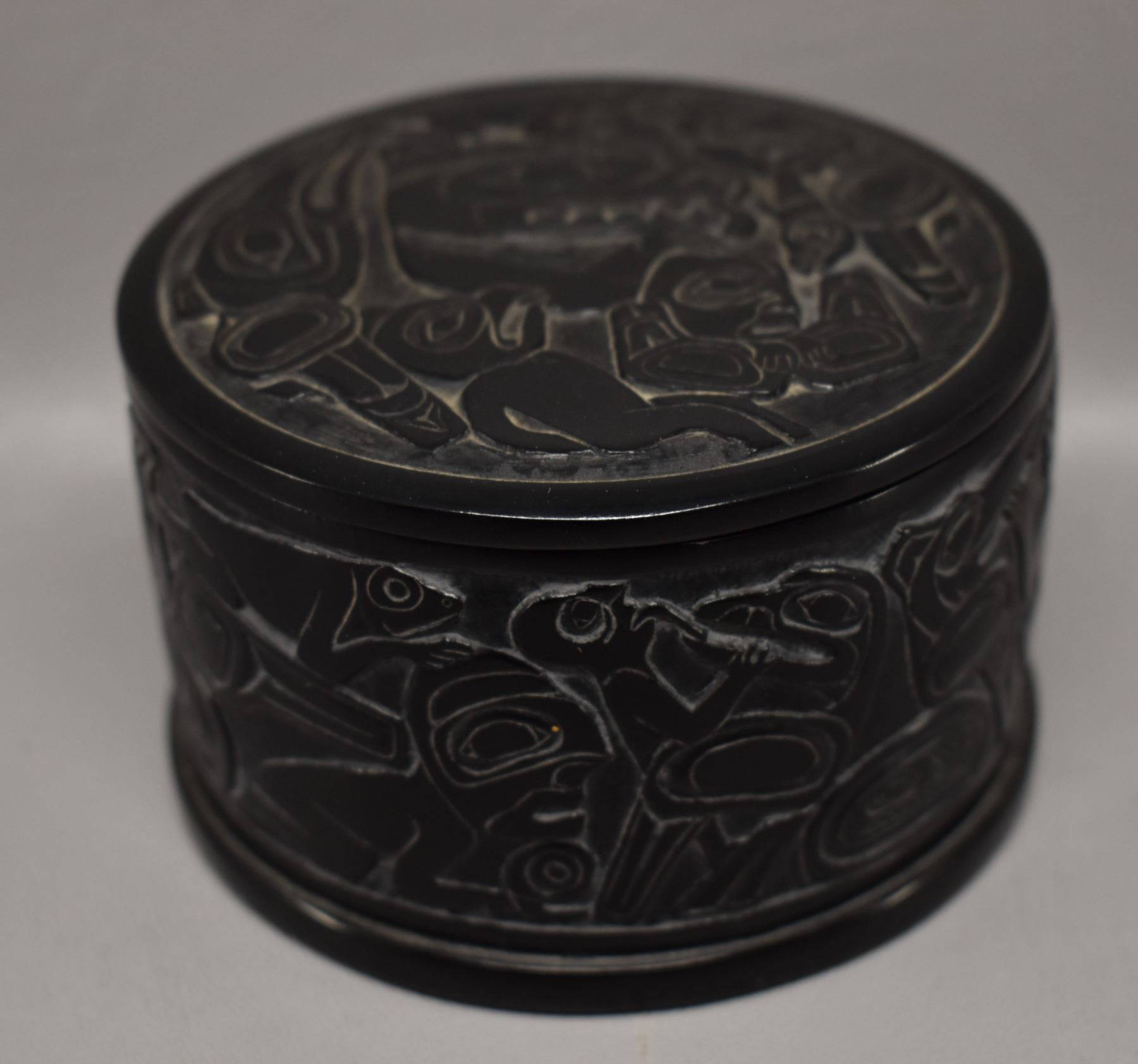 CANADIAN FAUX ARGILLITE BOX BY BOMA