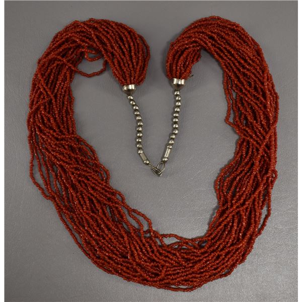 GLASS BEAD NECKLACE