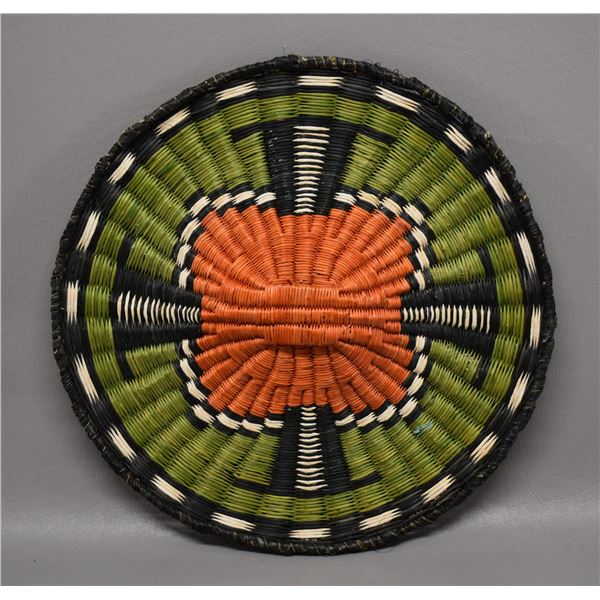 NATIVE AMERICAN HOPI WICKER BASKETRY TRAY