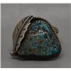 Image 1 : NATIVE AMERICAN NAVAJO SILVER AND TURQUOISE RING