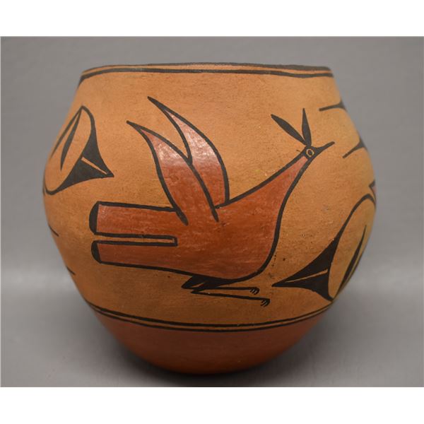 NATIVE AMERICAN ZIA POTTERY BOWL