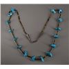 Image 1 : NATIVE AMERICAN PUEBLO TURQUOISE NECKLACE