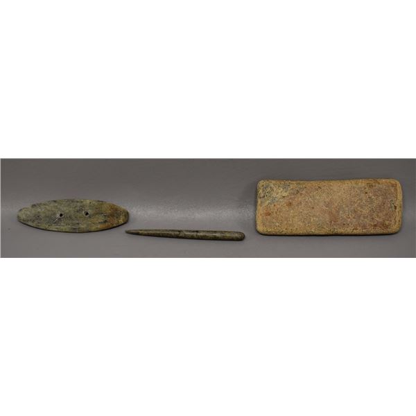 THREE STONE ITEMS