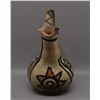 Image 2 : NATIVE AMERICAN SAN ILDEFONSO POTTERY WEDDING VASE