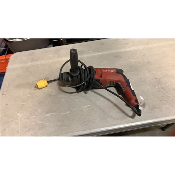 HILTI TE2 ROTARY HAMMER - WORKING