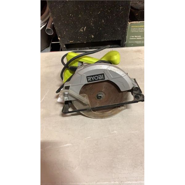 RYOBI CIRCULAR SAW - WORKING