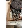 Image 3 : BOX AND TOOLBAG WITH DRILL BITS, EXTENTION CORD REEL, DEWALT SAWZALL, RYOBI CORDLESS TOOLS
