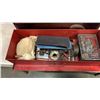 Image 3 : RED TOOLBOX WITH CONTENTS