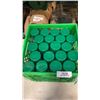 Image 2 : GREEN CRATE OF 20 BOTTLES FLASH DASH DASHBOARD SHINE