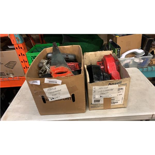 2 BOXES OF GENERATOR PARTS