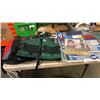 Image 1 : SPEEDO LIFE JACKET, KEEP A FLOAT FISHING LIFE JACKET AND FOLDING BEACH CHAIR