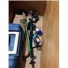 Image 2 : FISHING TACKLE BOX WITH RODS AND REELS AND DRY BAG
