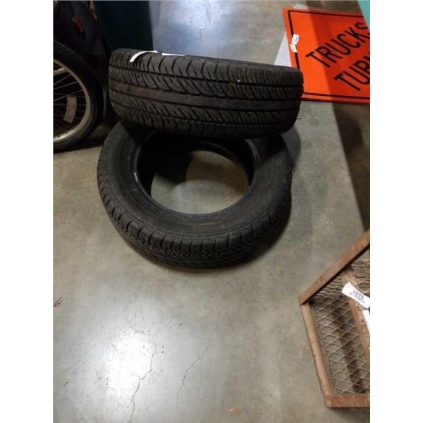 2 SUMITOMO 255/60R16 INCH MUD AND SNOW TIRES