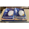 Image 1 : 2 LUMAWARM HEATED LIGHTED TOILET SEATS