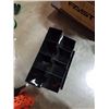 Image 3 : PLASTIC ORGANIZER AND NEW ZIPPER CASES