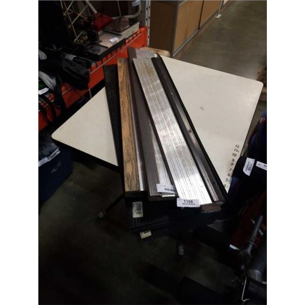 3 DOOR SILLS AND PLASTIC SHELF LINERS