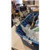 Image 3 : TOTE OF PLUMBING SUPPLIES AND ACCESSORIES