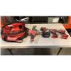 Image 1 : 3 MILWAUKEE CORDLESS IMPACT DRIVERS ONE IS FUEL BRUSHLESS WITH CORDLESS MUD MIXER, 2 BATTERIES AND C
