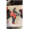Image 3 : 3 MILWAUKEE CORDLESS IMPACT DRIVERS ONE IS FUEL BRUSHLESS WITH CORDLESS MUD MIXER, 2 BATTERIES AND C