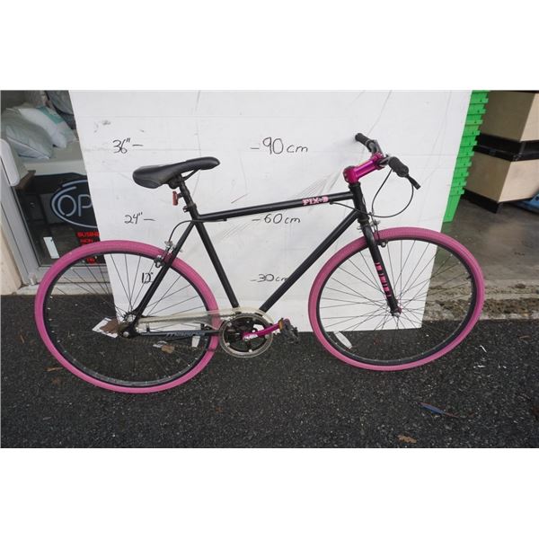 BLACK AND PINK MAGNA BIKE