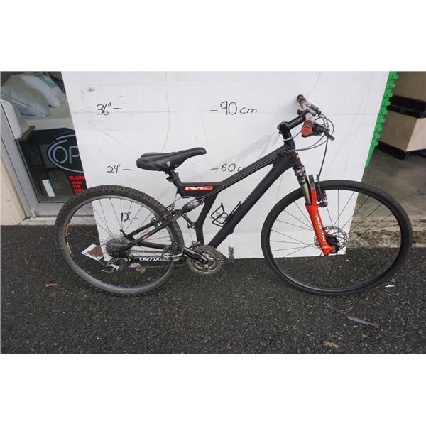 BLACK SPECIALIZED BIKE