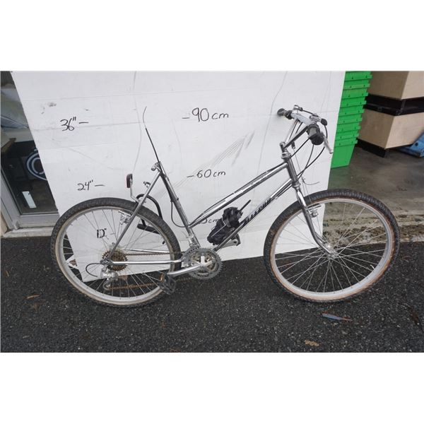 SILVER CHROME ALLEGRO BIKE