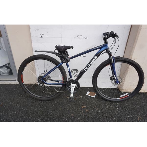 DARK BLUE SPECIALIZED BIKE