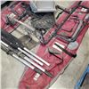 Image 2 : FISHING RAFT WITH INFLATEABLE PONTOONS, OARS, INFLATOR