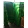 Image 1 : 2 STACKS OF GREEN BINS APPROX 50 - VARIOUS QUALITY, SOME BROKEN