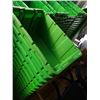 Image 2 : 2 STACKS OF GREEN BINS APPROX 50 - VARIOUS QUALITY, SOME BROKEN