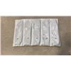 Image 1 : 5 PACK OF NEW 10FT APPLE IPHONE DATA CABLES