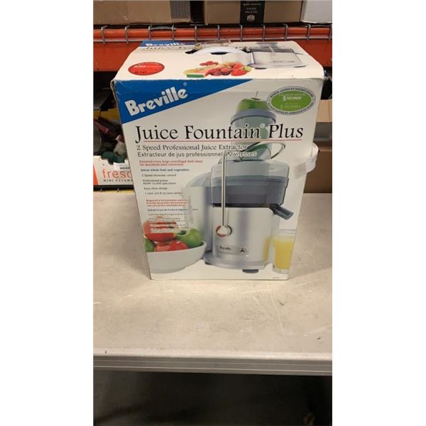 BREVILLE JUICE FOUNTAIN PLUS