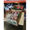 Image 1 : 2 BOXES OF CHRISTMAS DECOR AND NUTCRACKERS